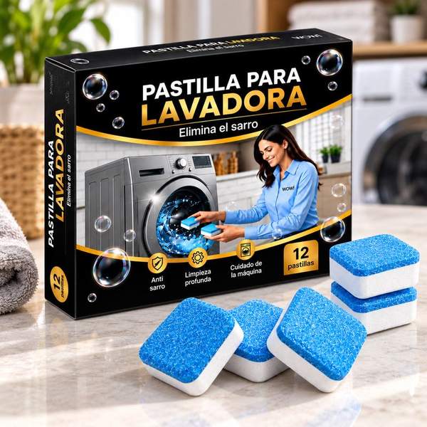 Pastillas De Lavadora Limpia el sarro
