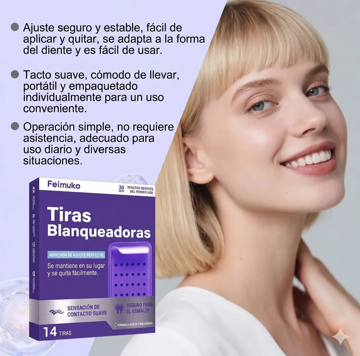 🦷 Whitening Strips™ – Tiras Blanqueadoras Dentales Profesionales