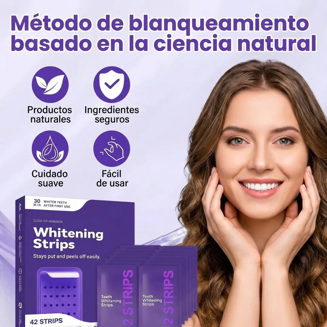 🦷 Whitening Strips™ – Tiras Blanqueadoras Dentales Profesionales