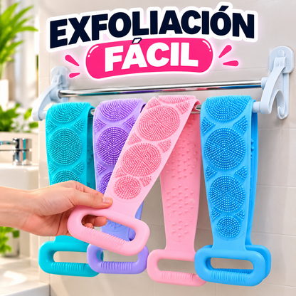 Silicona exfoliante de baño