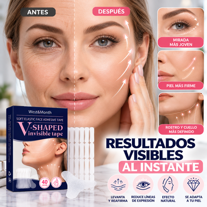 Cintas Faciales Lifting 40 tiras en caja