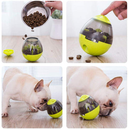 Huevo Dispensador Comida De Perros y Gatos