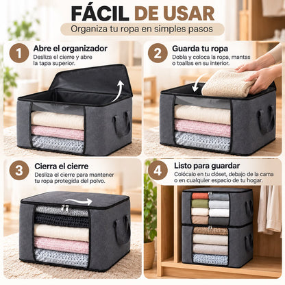 ORGANIZADOR DE ROPA AHORRA ESPACIO