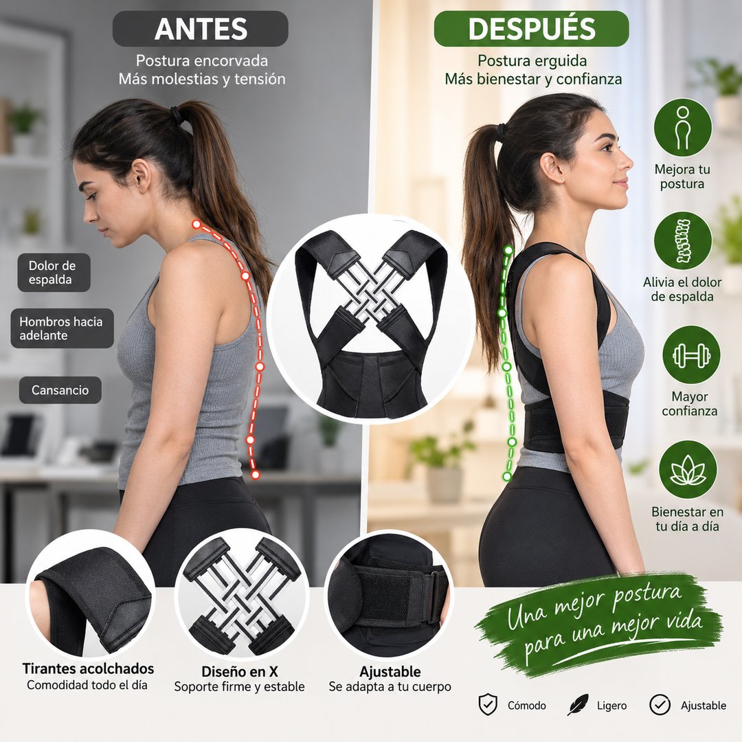 🎗️ Corrector de Postura Ajustable ™